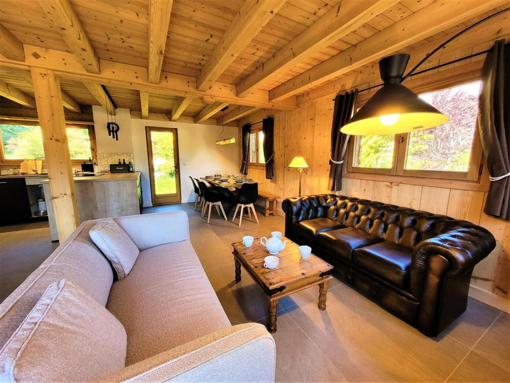 Chalet Havan'Alpes - Chalets Pour 8 Personnes 361 Ле-Гет Экстерьер фото